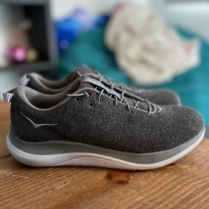 Hoka Hupana Flow Wool Men’s Size 7.5 2E / Women’s Size 9 Wide